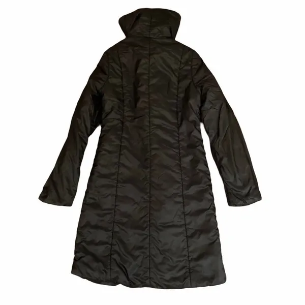 Vince Black High Neck Puffer Coat - Image 2
