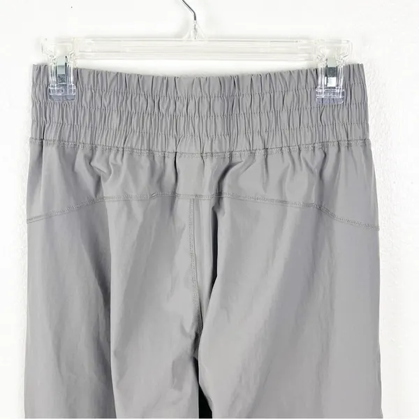 HALARA Gray Elastic Pull On Waist High Rise Joggers Small Gym Workout Casual - Image 6