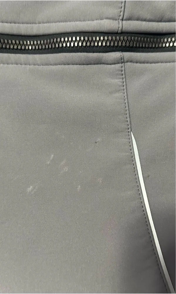 New Balance Grey Zip Up Fleece Lined Jacket - Image 3