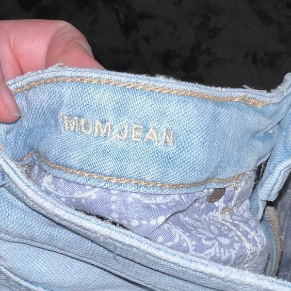 American Eagle Ripped Mom Jean Size 6 Regular - Image 8