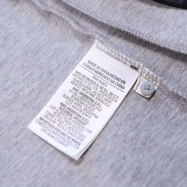 Nike Tech Fleece Asymmetric Cape Hoodie Women XS Grey Full Zip High Low 669613 - Image 8