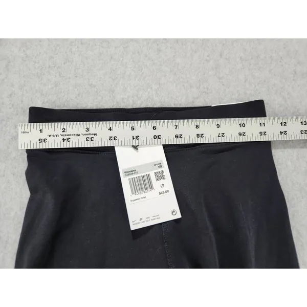Nike Pants Womens XS Black Tight Leggings High Waisted Logo Swoosh Running Pants - Image 7
