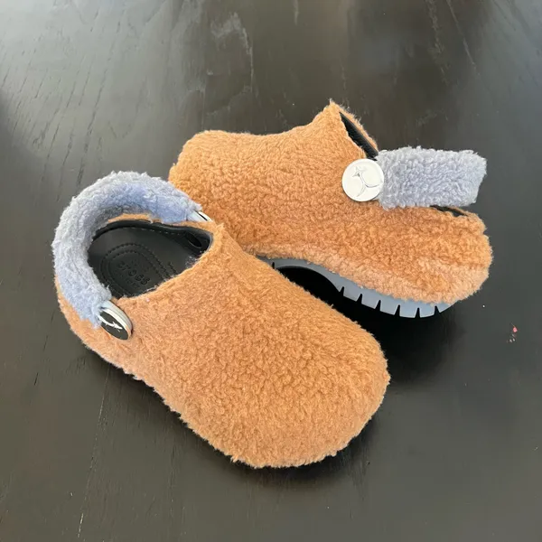 New Lil Nas X x Crocs Mega Crush Clog 'Brown Sherpa' - Image 3