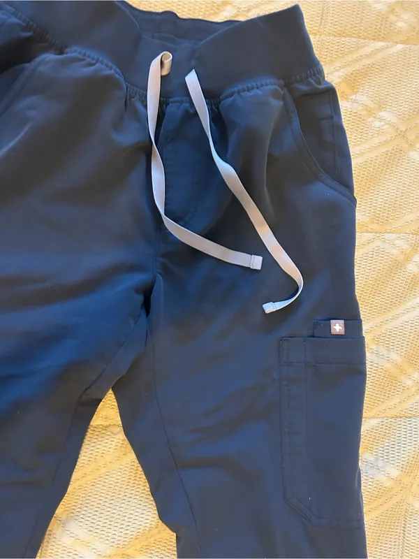 Figs blue High Waisted Yola Skinny Scrub Pants™ - Image 2