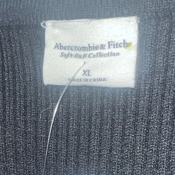 Abercrombie & Fitch Soft A&F Wrap Around Sleeveless Ribbed Knit Sweater Bodysuit - Image 11