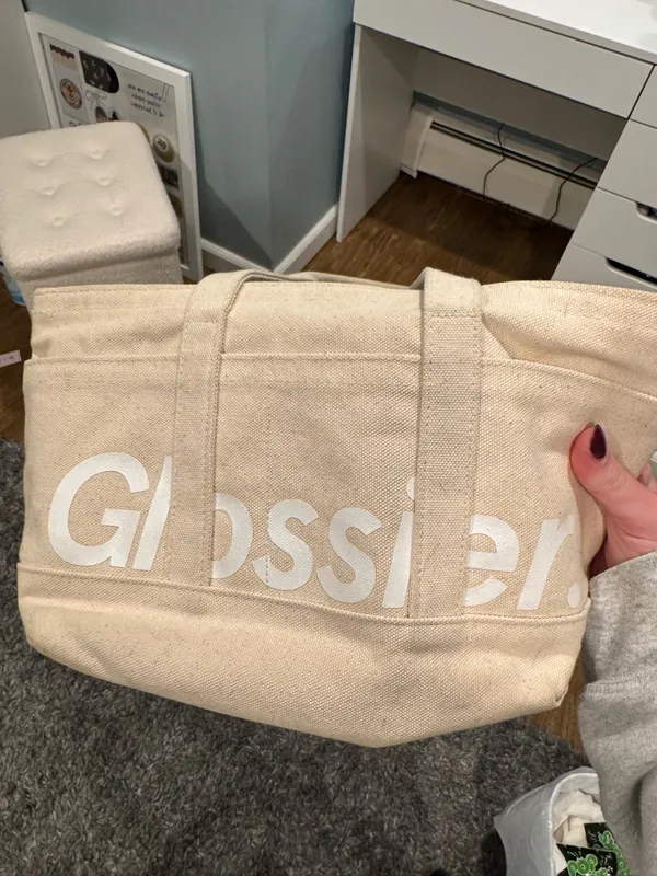 Glossier tote bag Tan - Image 2