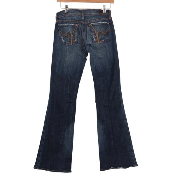 Citizens of Humanity by Jerome Dahan Bootcut Jeans Womens 24 Blue Denim Cotton - Image 4
