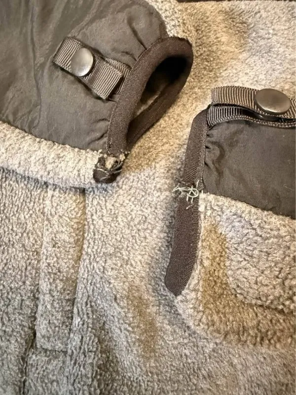 The North Face women's XL gray/black Denali fleece coat - Image 8