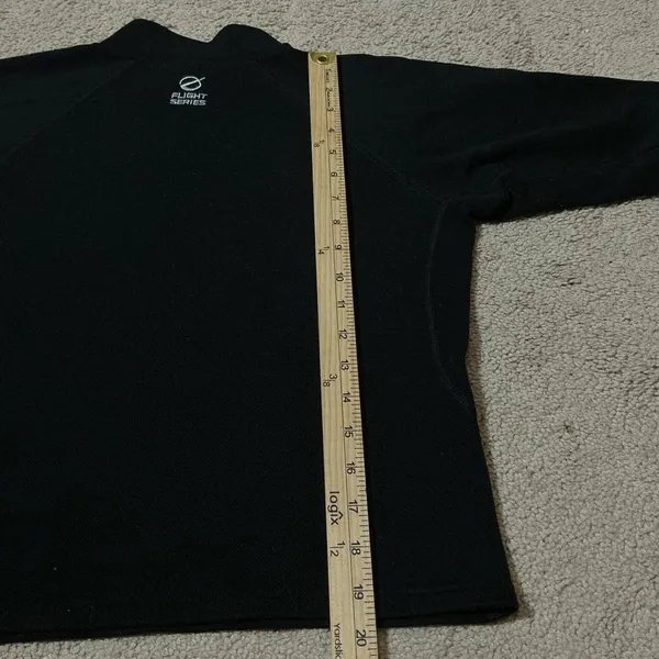 The‎ North Face Flight Series Cropped Black Fleece 1/4 Zip Pullover Women - Image 4
