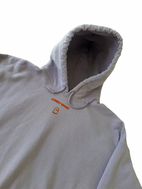 Lonely Ghost Sweatshirt Hooded Lilac Text Me When You Get Home - Image 10