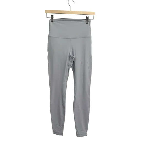 NWT lululemon Align High-Rise Pant 28" size 6 Starch Blue Authentic - Image 2