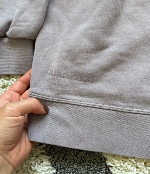 Lululemon Perfectly Oversized Crew violet  - Image 6