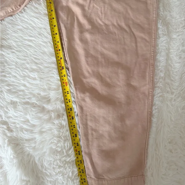 Free People Women’s Pinkish Tan Pants - Size Medium - Image 6