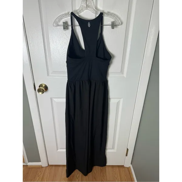 Free People Renewal Waves One-Piece Jumpsuit in Black M - Image 5