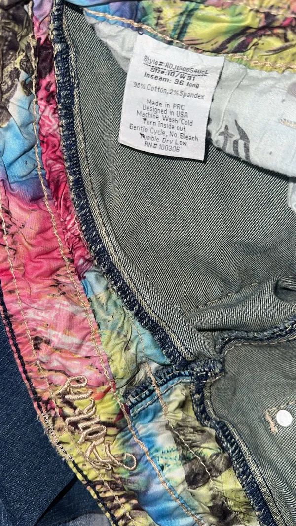 Adiktd Boot cut jeans womens 31x36 long Blue Size 10 - Image 4