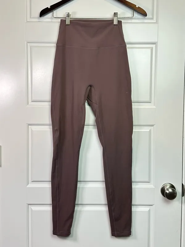 Buffbunny Legacy Ultra High Rise Performance Athletic Leggings Mocha Size Small - Image 2