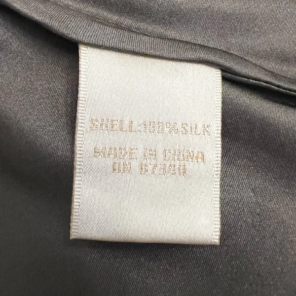 NWT Revolve x Gold Hawk 100% Silk Gray Slate Sheer Hem Maxi Slip Dress - Image 6