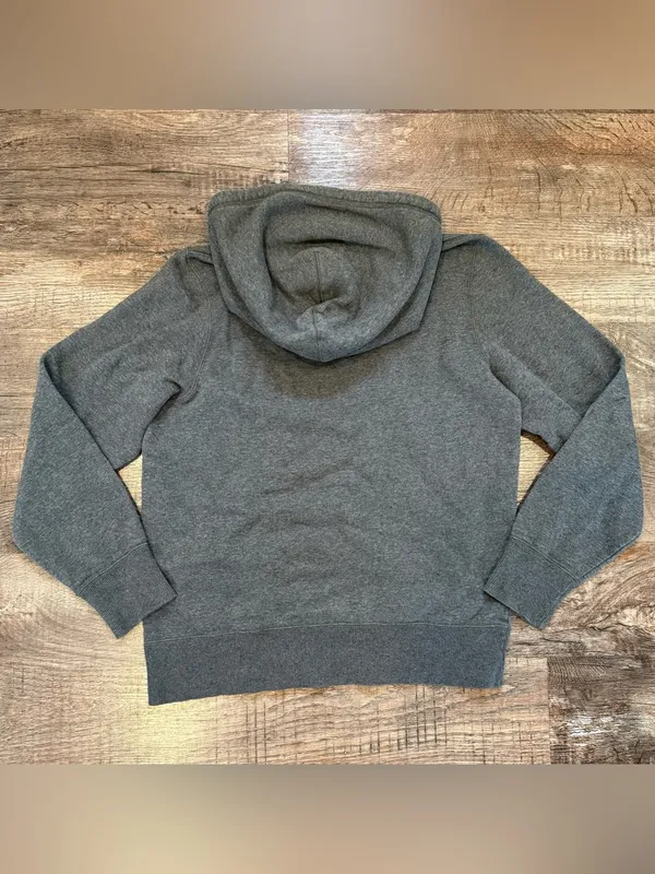 Nike Women’s Gray Pullover Hoodie Embroidered Logo Small Activewear Athletic - Image 4