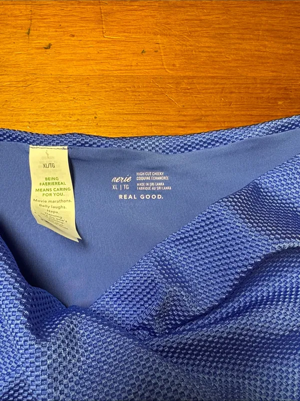 aerie Royal Blue High-Waist Bikini Bottom - Image 2