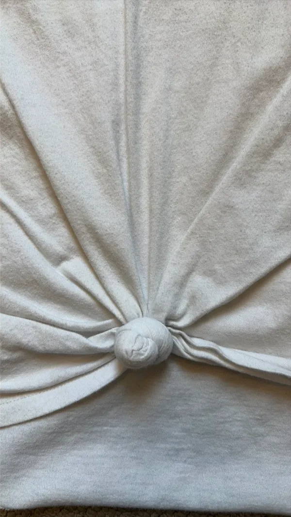 Abercrombie & Fitch Knotted Crew Tee - Image 7
