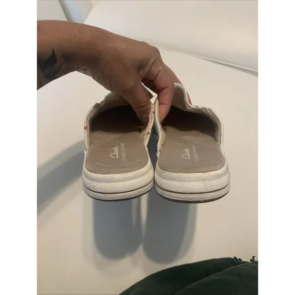 Clarks Women's Breeze Shore Natural Canvas US Size 7 1/2 - Image 3