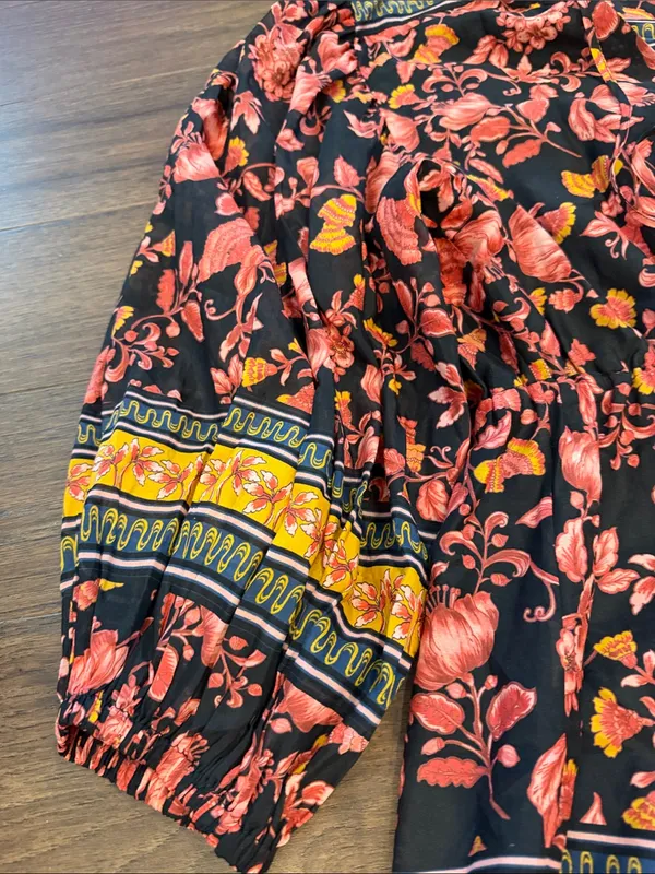 NWT- Alice + Olivia 'Sedona' Floral Mini-Dress, Fall Into You - Size 8 - C30-104 - Image 6