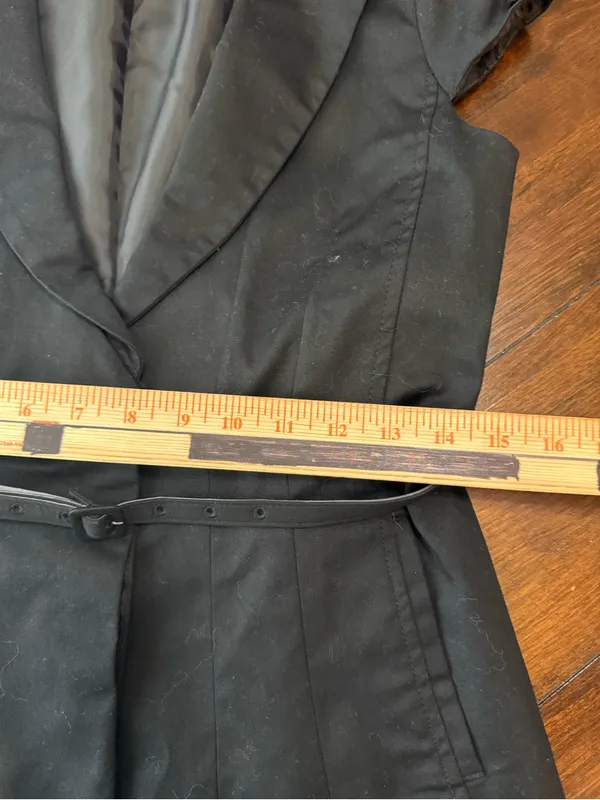 NWT Women’s Size 6 New York & Company Black Stretch Blazer - Image 8