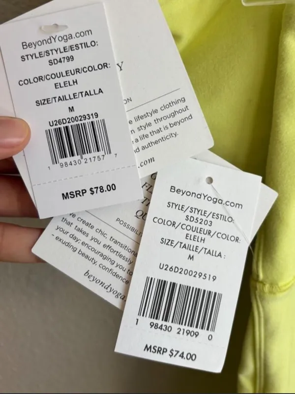 NWT Crop Tank & High-Waist Shorts Set - Image 3