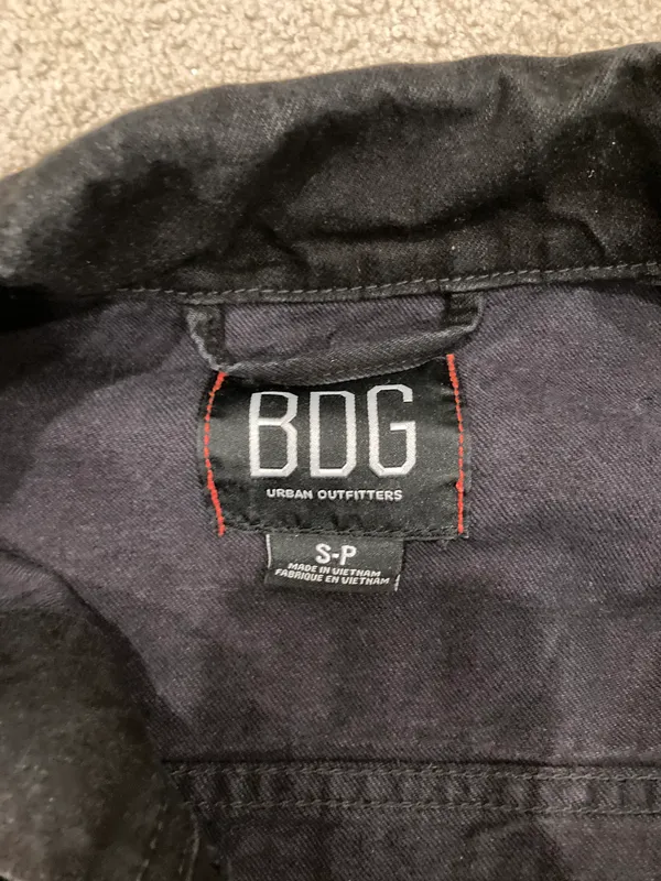 Black Denim Jacket - Image 3