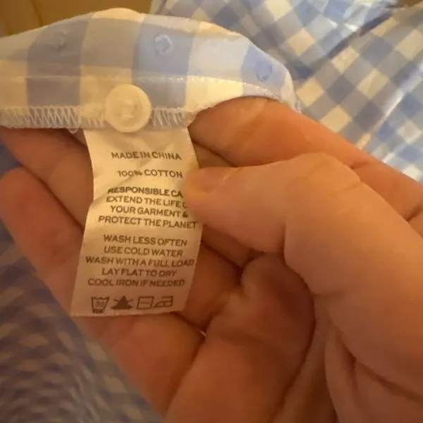 Hill House James Button Up Shirt in It Blue - Image 6