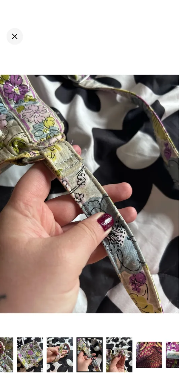 Vera Bradley | retired 2011 watercolor bucket bag - Image 8