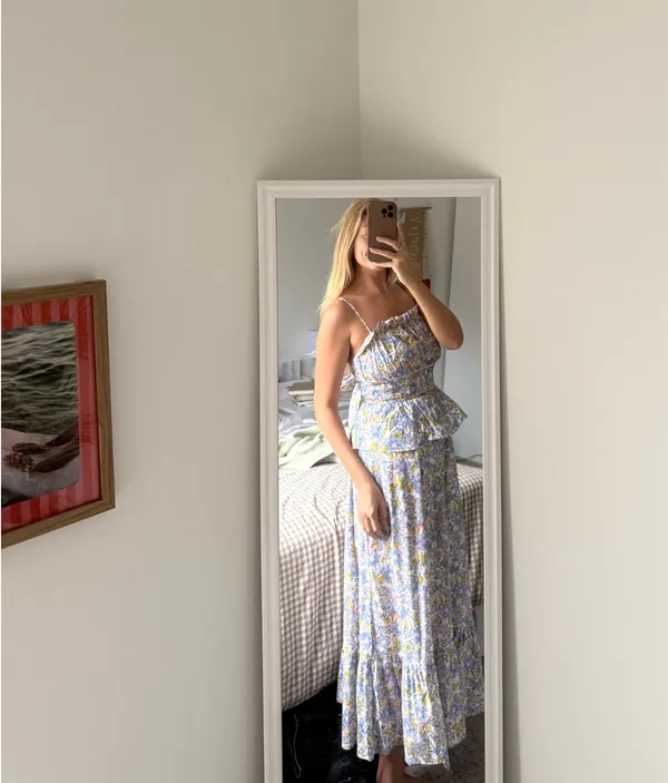 Boutique Floral Maxi Dress - Image 5