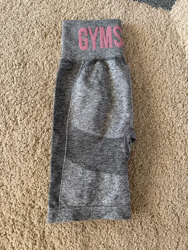 Gymshark Charcoal Mark/Pink Flex Shorts - Image 7