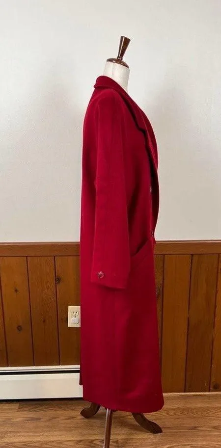 Gorgeous Vintage 1980s Cassidy Hand Tailored Wool Coat! - Image 3