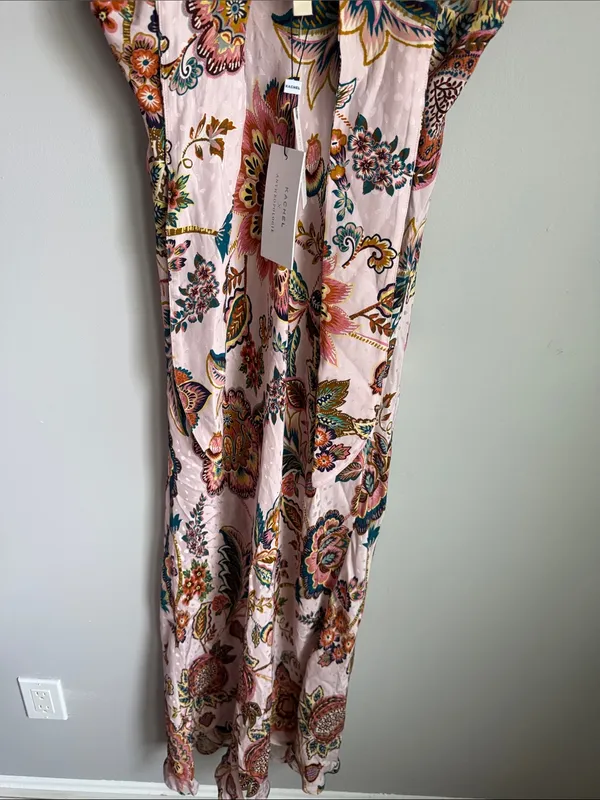 NEW Anthropologie Kachel Flutter-Sleeve Slip Dress 10 - Image 8