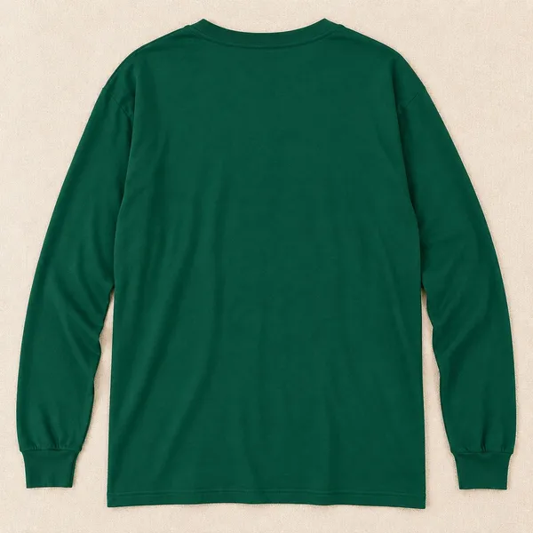 Blessed Girl Womens Happy Birthday Jesus Christmas Long Sleeve Tee Green Size L - Image 4