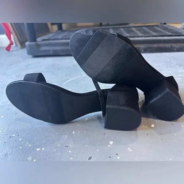 madden girl Ileana Women's Dress Sandals sz 7w. Black #0006 - Image 2