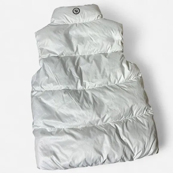 Vuori Hillside Insulated Puffer Vest White Duck Down VW581 Womens XXS - Image 5