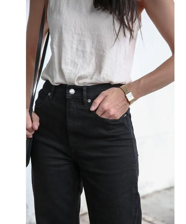 NEW Everlane The Way High Jean in Coal Size 31 - Image 2