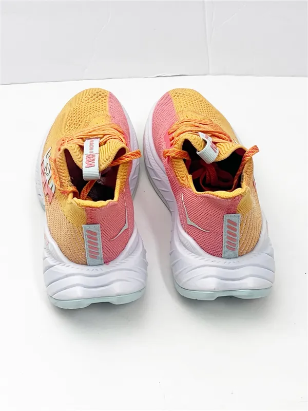 HOKA Carbon X3 Radiant Yellow Camellia Lace Up AthleticTennis Shoes Sneakers 6B - Image 13