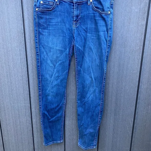 7 For All Mankind Slim‎ Cigarette Jeans - Image 9