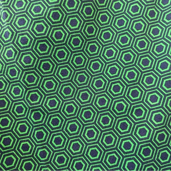 Laundry by Shelli Segal green and navy geometric print Bermuda shorts size 14 - Image 16