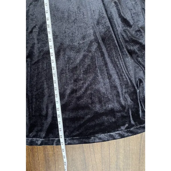VTG Betsey Johnson Halter Dress Size 10‎ Black Velvet Cocktail Party Formal LBD - Image 15