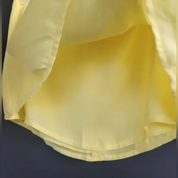 NWT! White Fox Yellow Lemon The Last Goodbye Mini Skirt M - Image 11