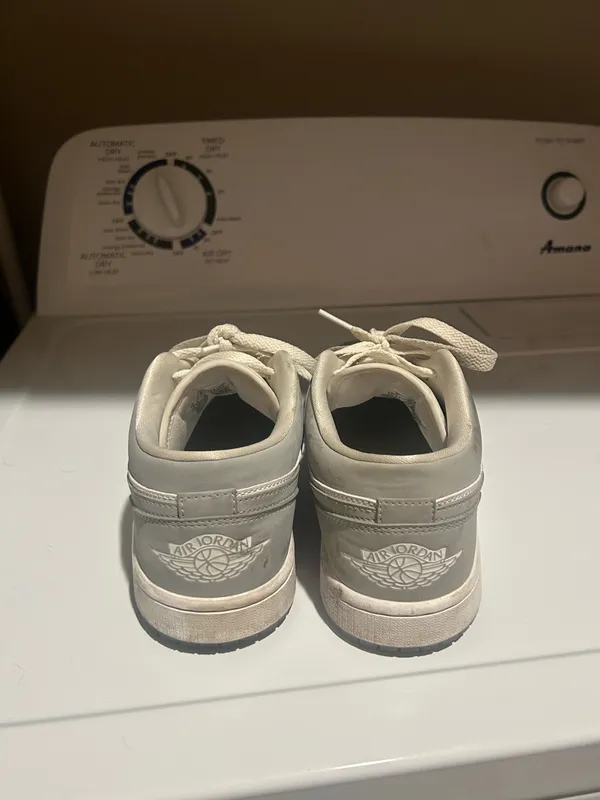 Nike Jordan 1 Low grey - Image 4