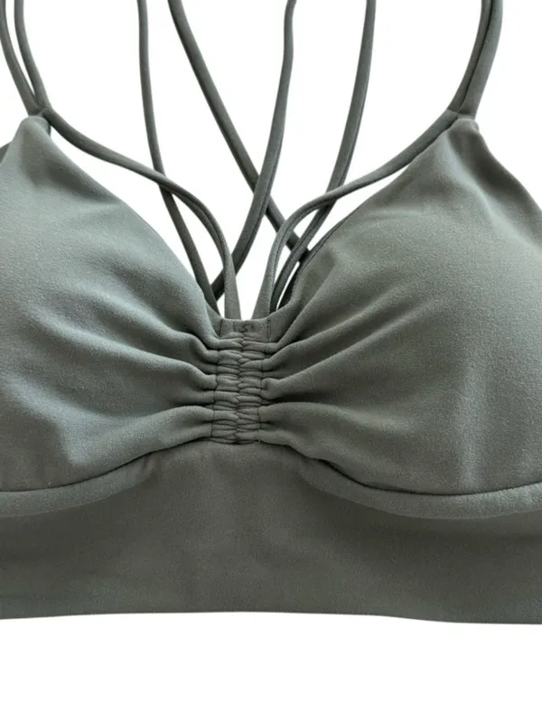 Lululemon Full Expression Bra Grey Sage Size 8 - Image 9
