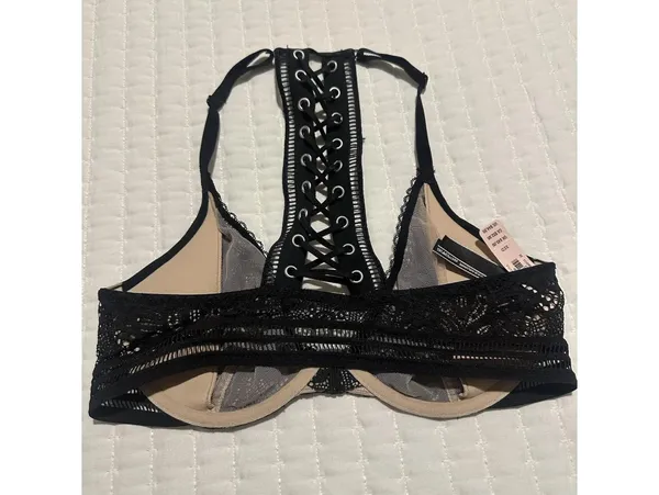 Victoria’s Secret Very Sexy Black Front Close Plunge Bralette XS Extra Small NWT - Image 3