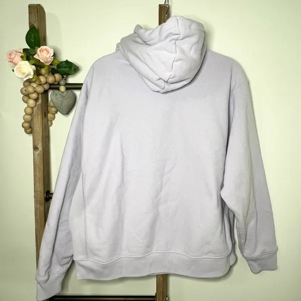 Champion Long Sleeve Hoodie Light Purple Sweatshirt Size‎ 1X - Image 4