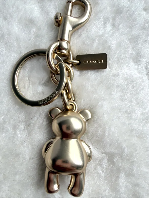 Coach Garden 3D Bear Bag Charm - Image 4