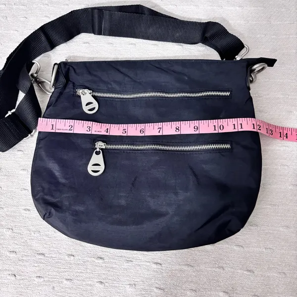 Baggallini crossbody shoulder black bag zipper purse - Image 5
